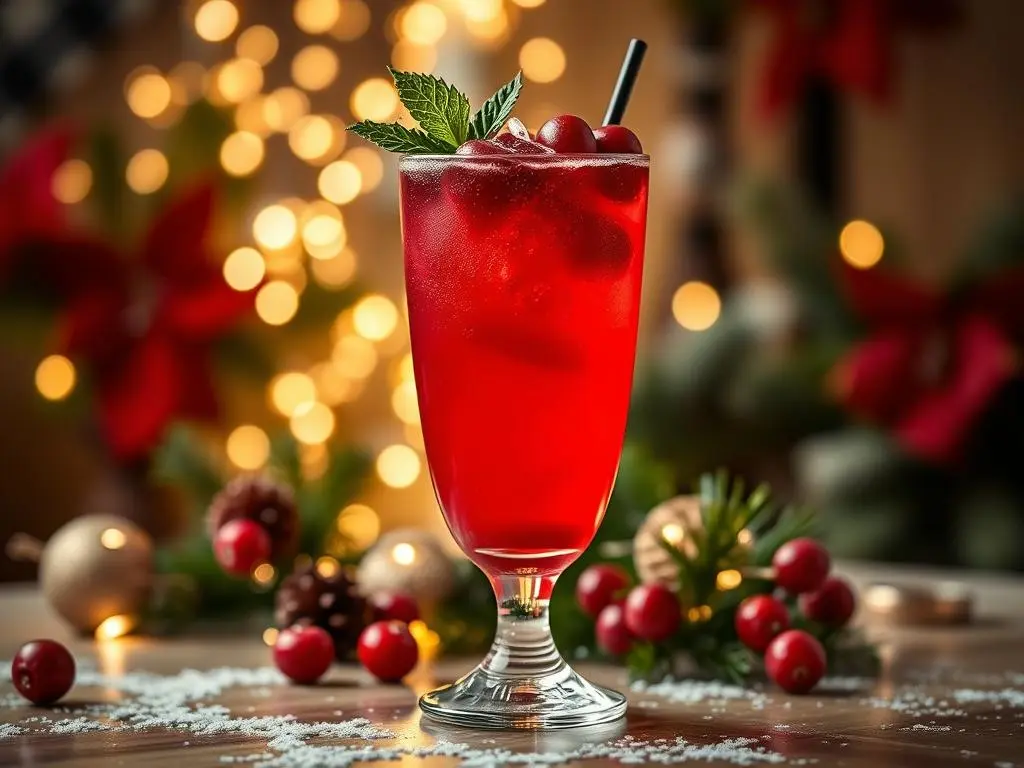 Poinsettia cocktail recipe